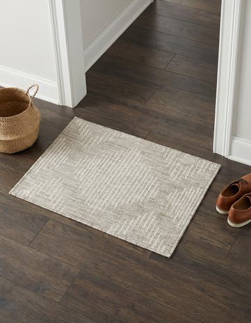 2' x 3' Easy-Clean Modern Indoor / Outdoor Rug