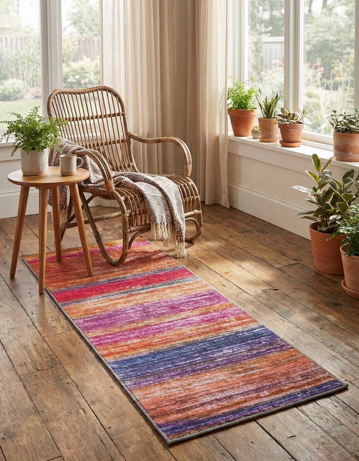 Detail image of 2' x 5' Asha Runner Rug