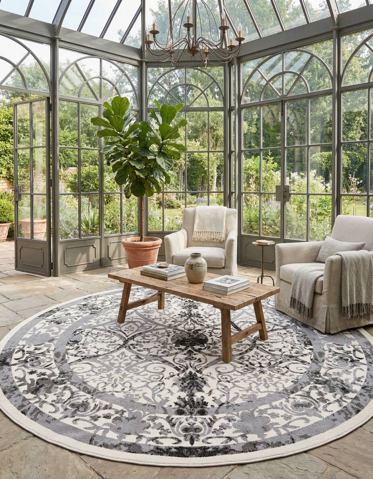 Detail image of 12' 2 x 12' 2 Vista Round Rug