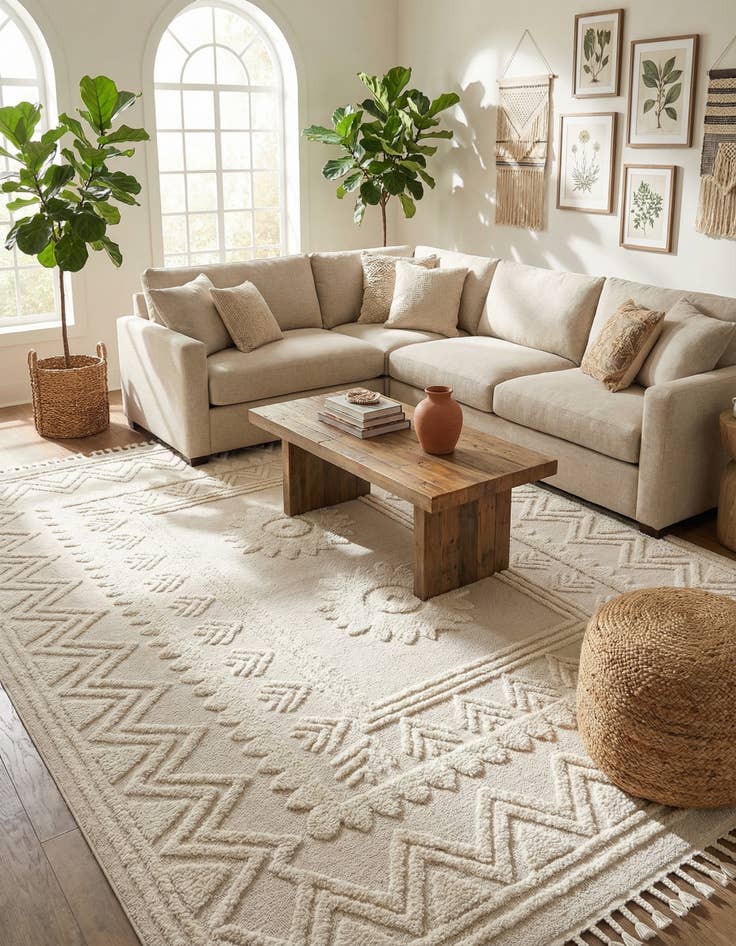 Detail image of 10' x 13' Boho Rug