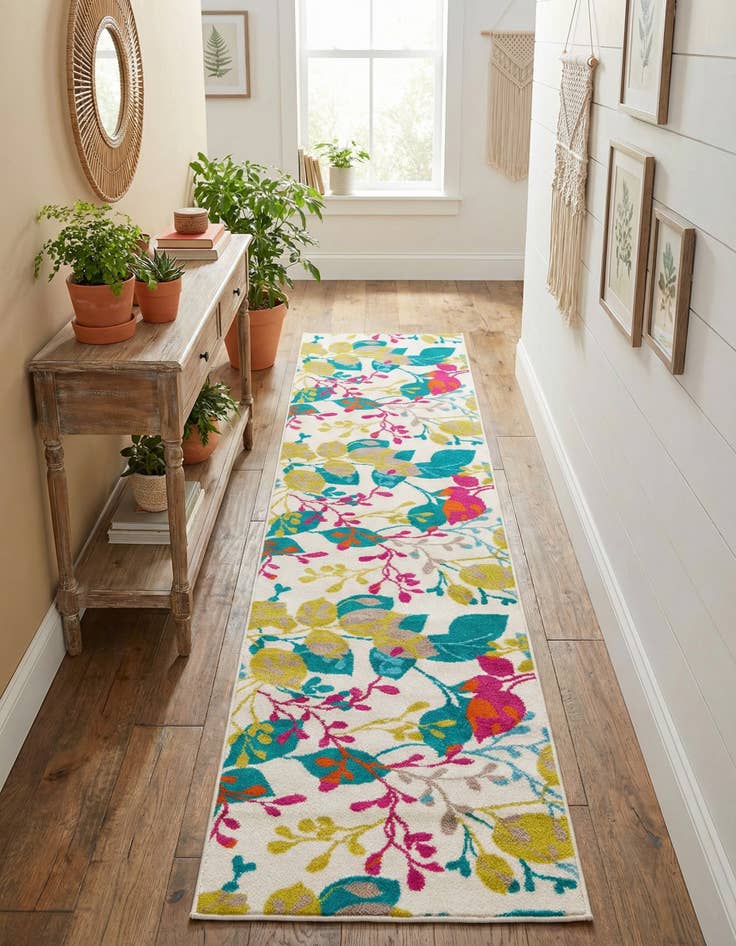 Detail image of 2' x 8' Azalea Runner Rug