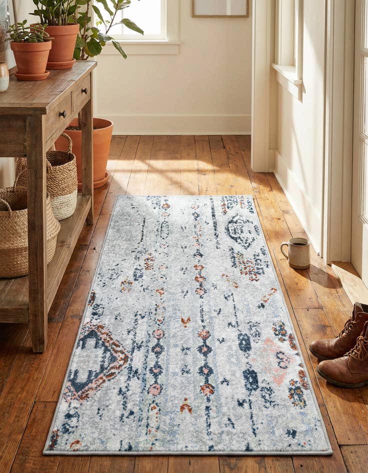 Detail image of 2' x 4' Kamala Washable Runner Rug