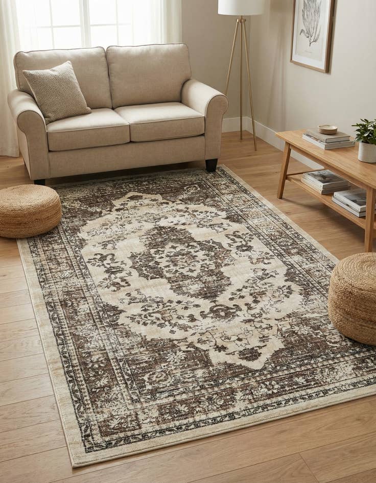 Detail image of 5' x 8' Dahlia Rug