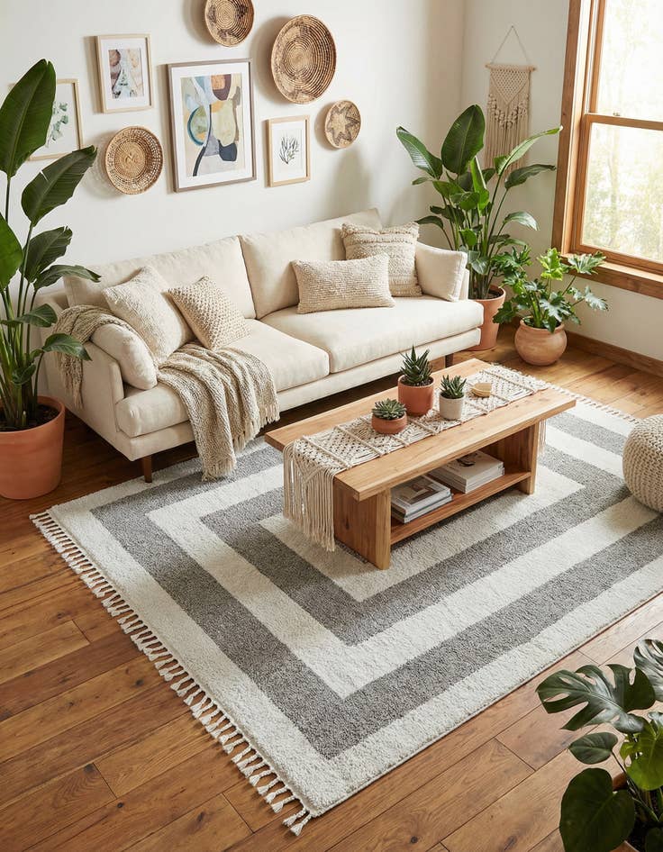 Detail image of  7' 10 x 10' Boho Rug