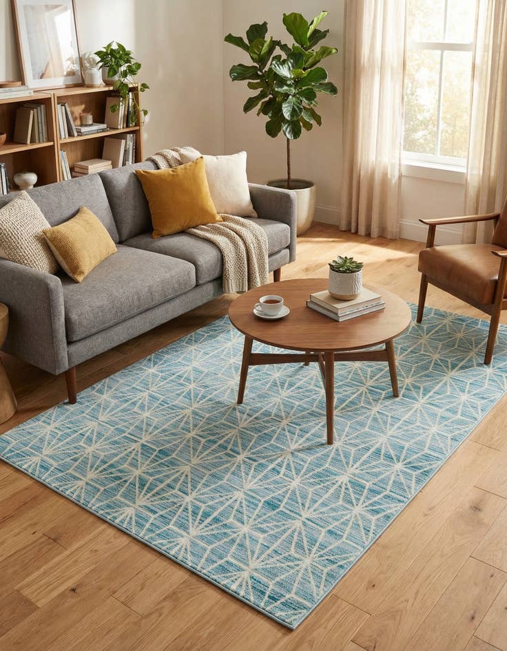 Detail image of Jill Zarin 4' x 6' Uptown Fifth Avenue Rug