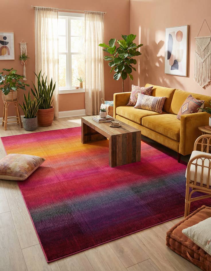 Detail image of 8' x 11'  Washable Casablanca Rug