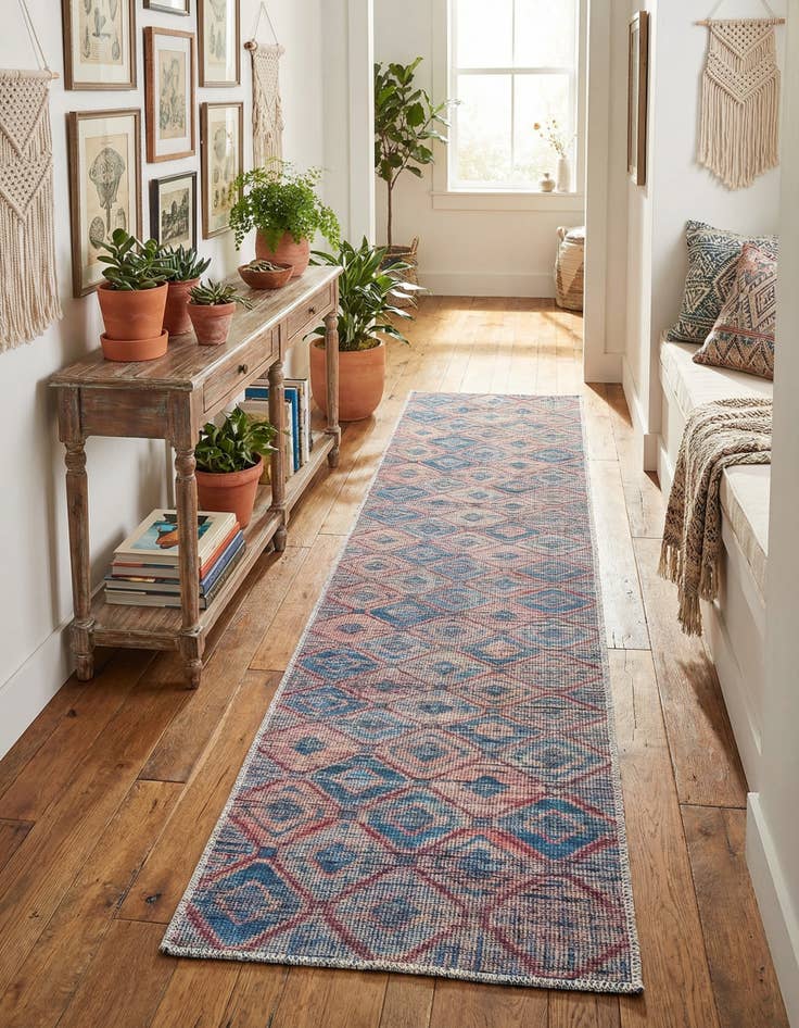 Detail image of 2' x 10' Washable Sisu Runner Rug