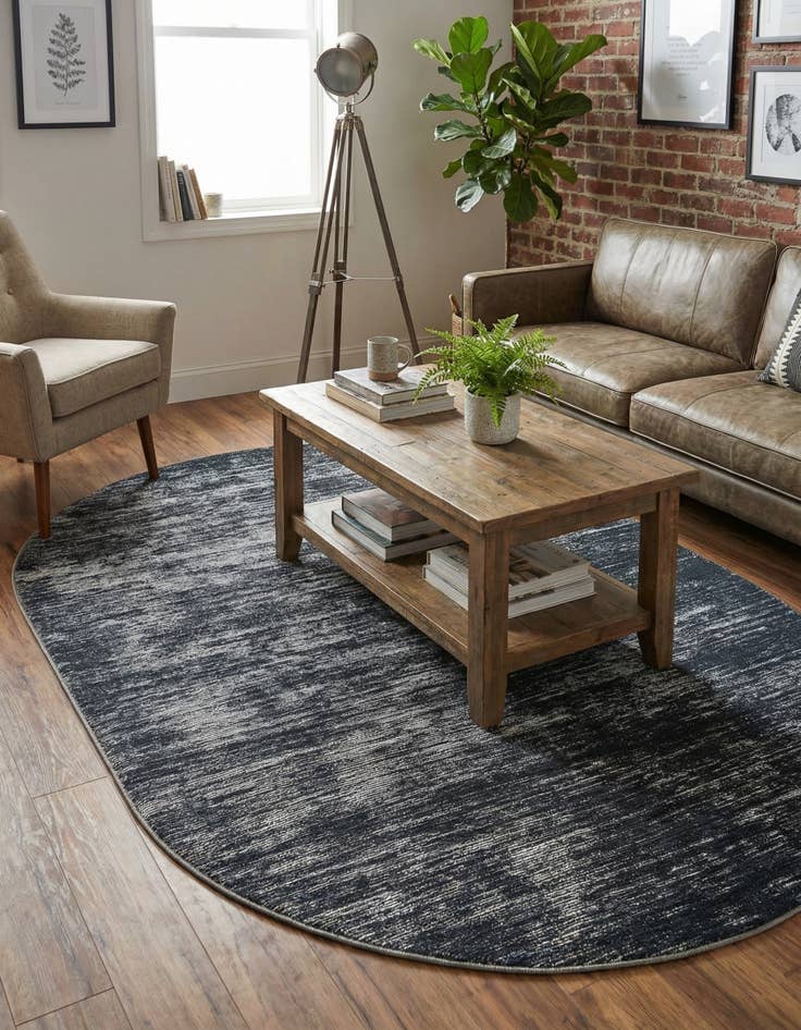 Detail image of 5' x 8' Asha Oval Rug