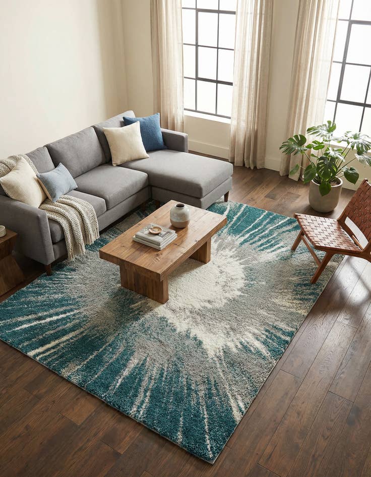 Detail image of 7' 10 x 10' Soft Touch Shag Rug