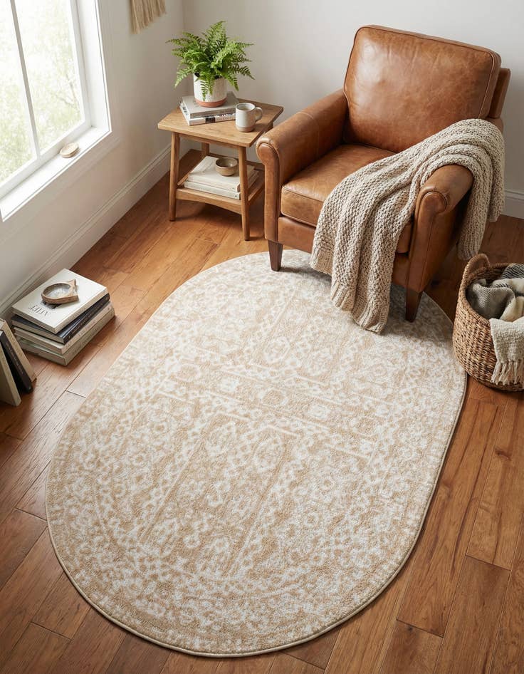 Detail image of 4' x 6' Oxford Oval Rug