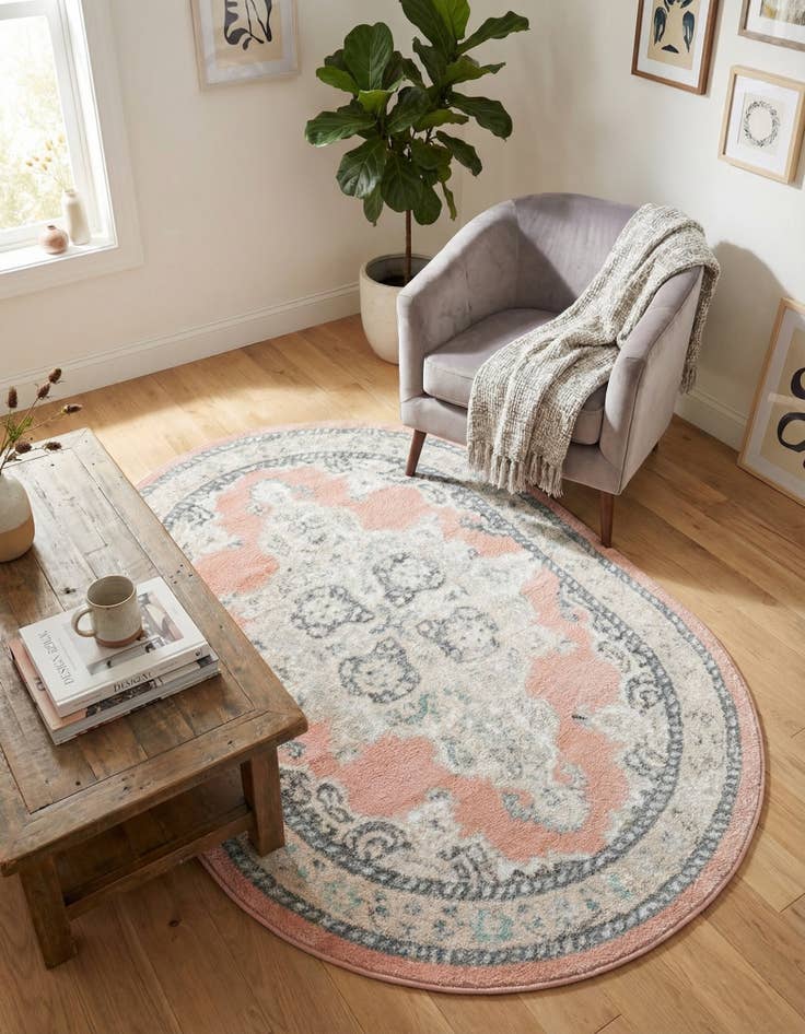 Detail image of 4' x 6' Parker Oval Rug