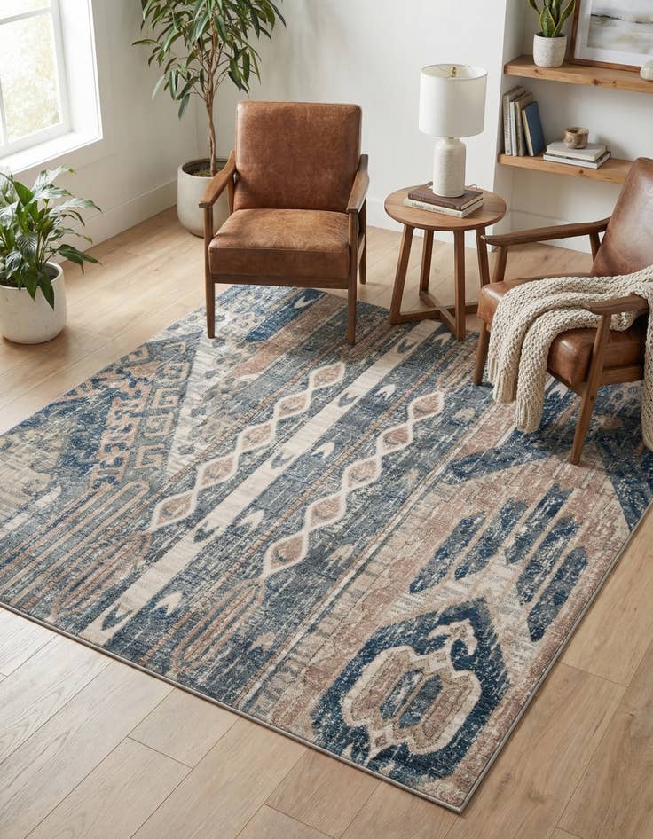 Detail image of 6' x 6' Oregon Square Rug