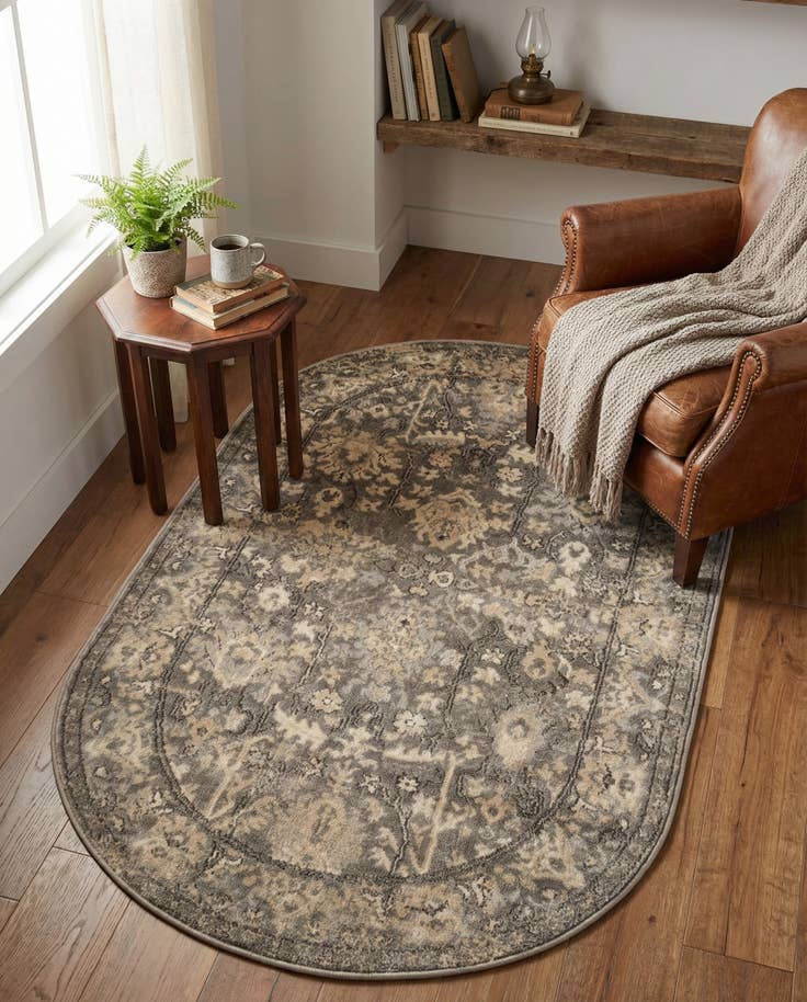 Detail image of 3' 3 x 5' 3 Oregon Oval Rug