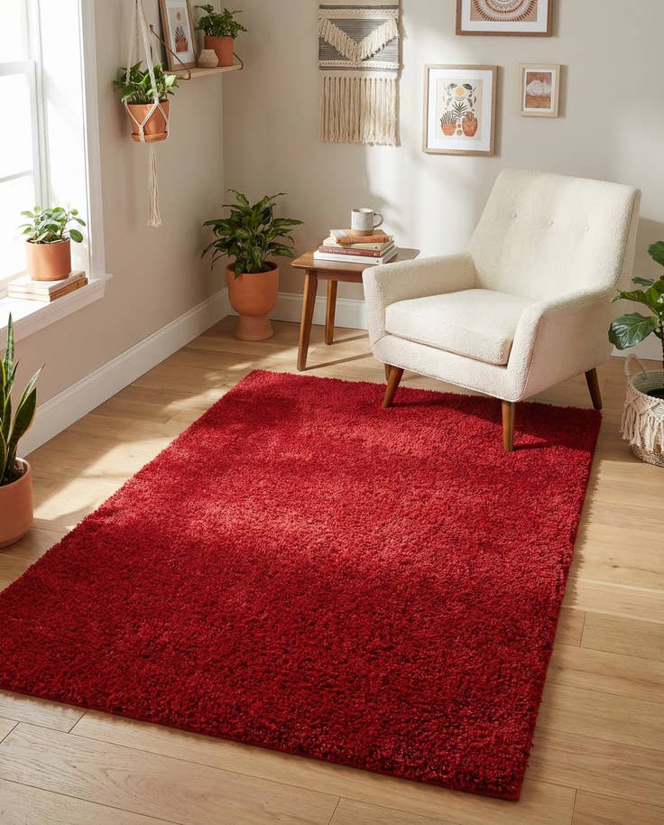 Detail image of 4' x 6' Zermatt Shag Rug