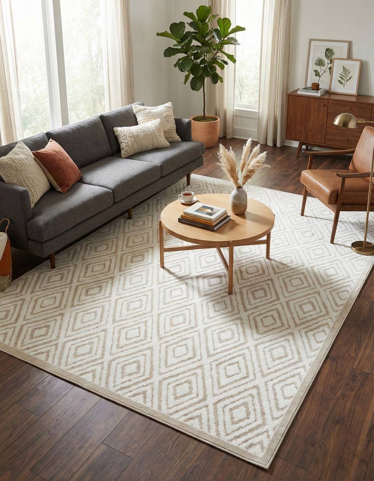 Detail image of  7' 10 x 11' 6 Hermitage Rug