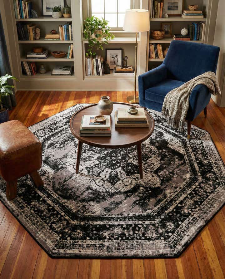 7' 10 x 7' 10 Monte Carlo Octagon Rug