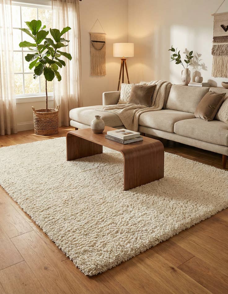 Detail image of 7' x 10' Marilyn Monroe&trade; Shag Rug