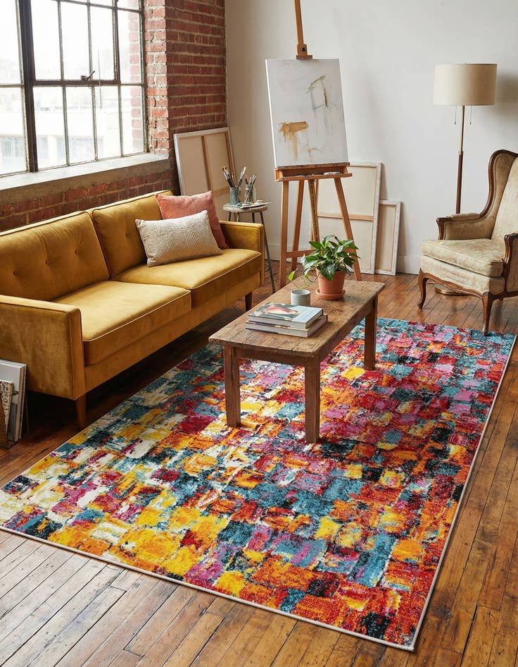 Detail image of 5' x 8' Tuscany Rug