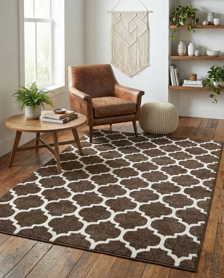 Detail image of 4' x 6' Lattice Rug