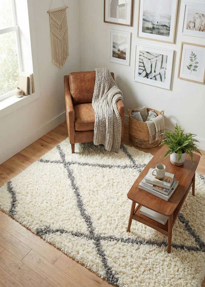 4' x 6' Infinity Shag Rug
