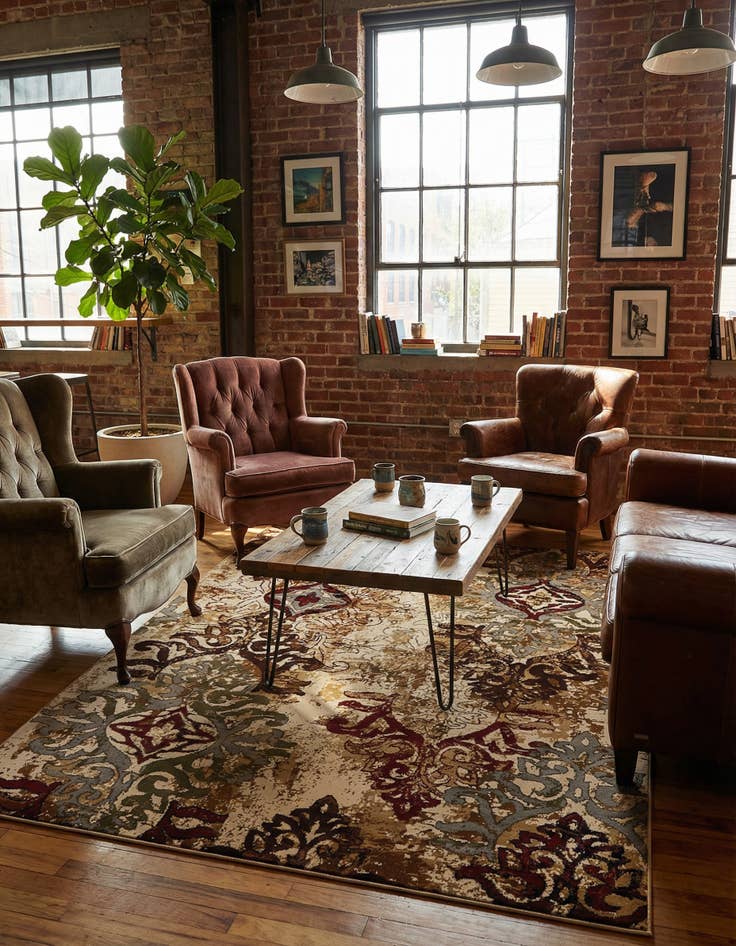 Detail image of 7' 10 x 10' Cafe Rug