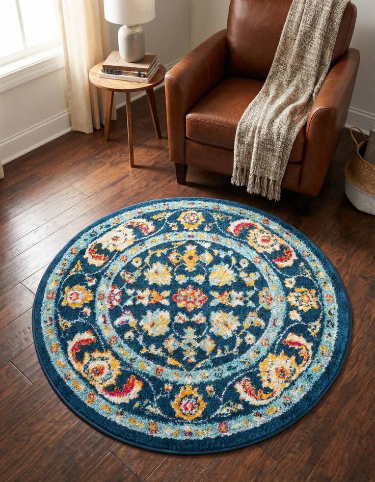 Detail image of 3' x 3' Aurelia Round Rug