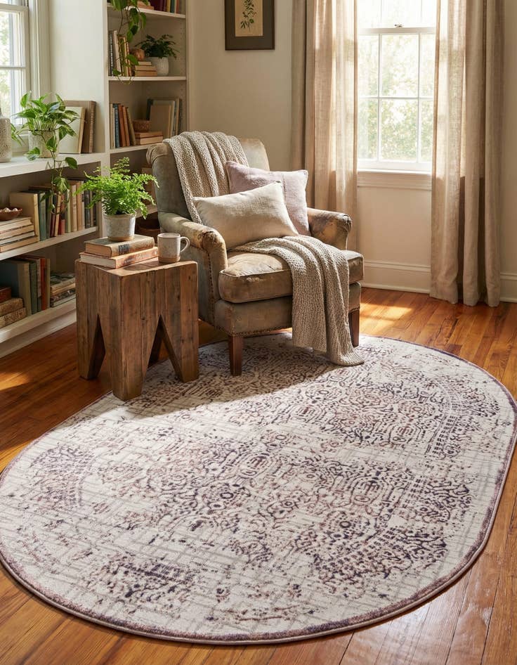 Detail image of 4' x 6' Derbyshire Oval Rug