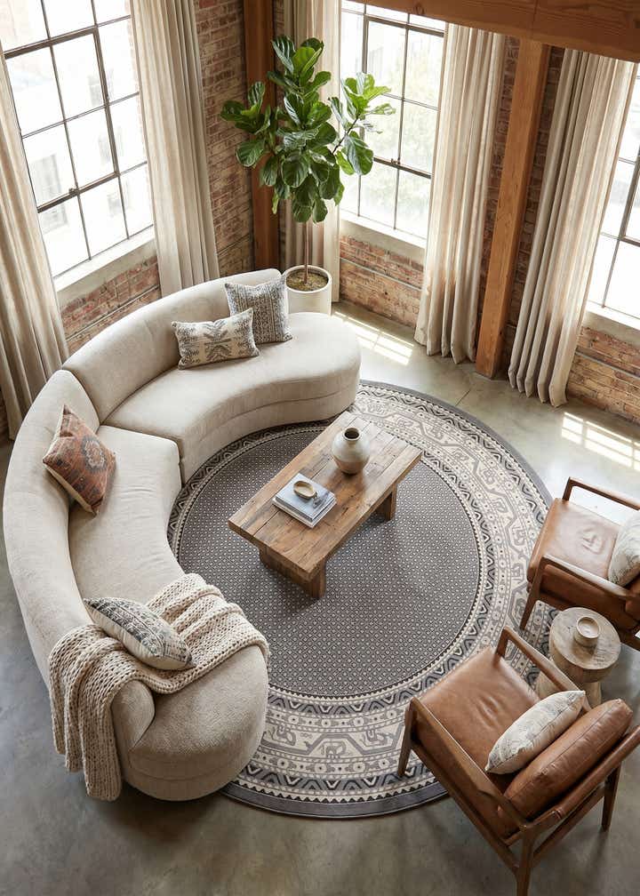 12' x 12' Tribeca Round Rug