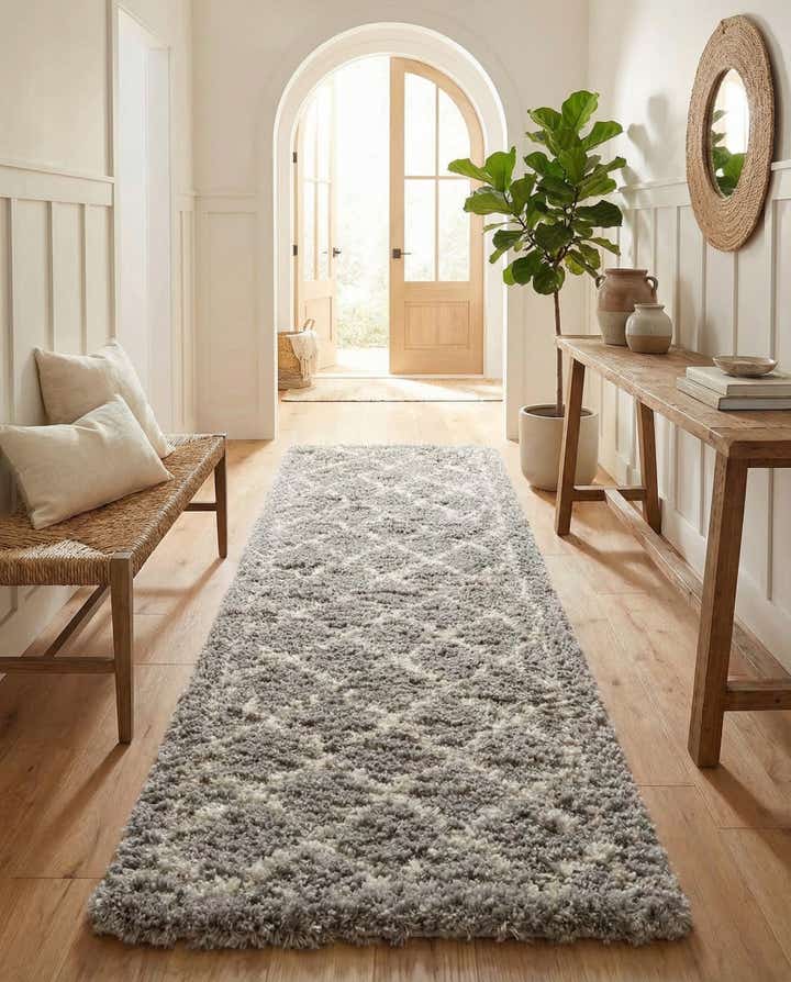 2' 7 x 10' Infinity Shag Runner Rug