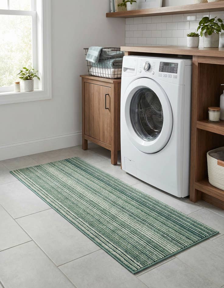 Detail image of 2' 2 x 4' Gemstone Runner Rug