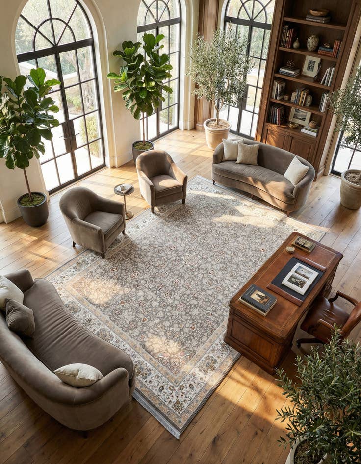 Detail image of 7' 3 x 10' Antony Rug