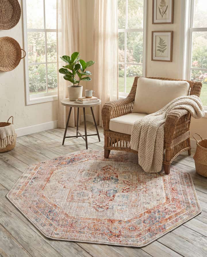 4' x 4' Noble Octagon Rug