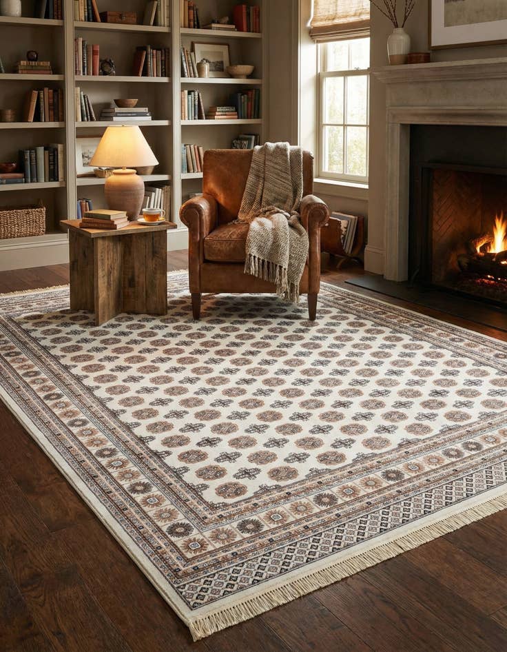 Detail image of 10' x 14' Bokhara Rug