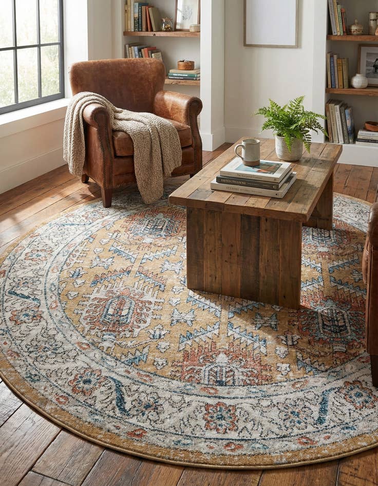 Detail image of 7' x 7' Nyla Round Rug
