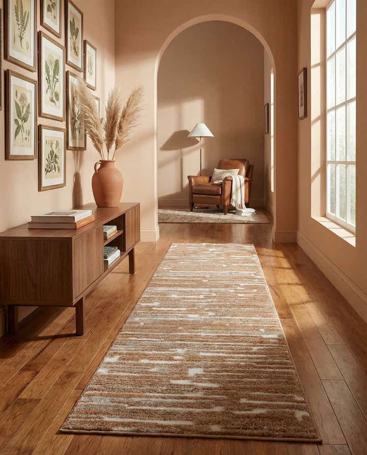 2' 7 x 10' Sepia Runner Rug