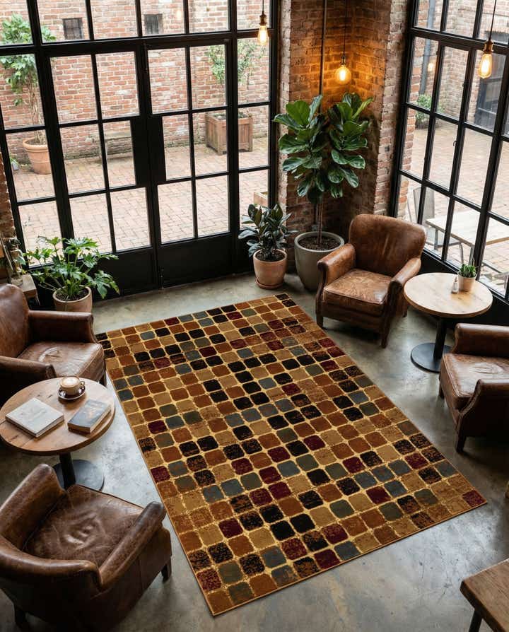 5' 3 x 8' Cafe Rug