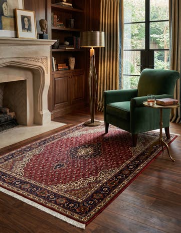 3' 4 x 4' 9 Tabriz Mahi Rug