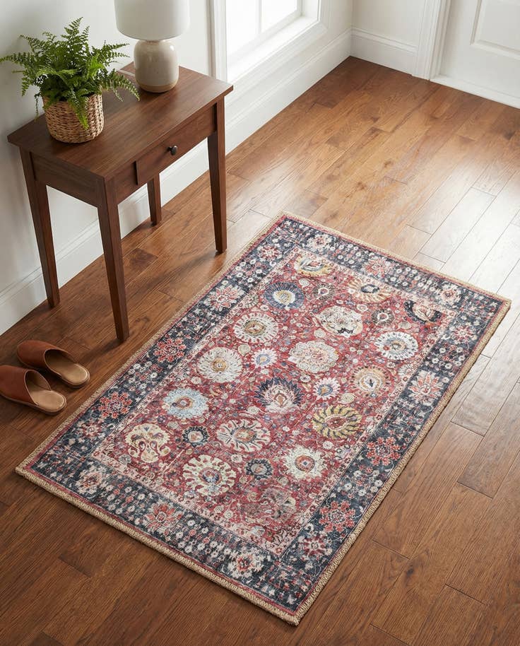 Detail image of 2' x 3' 1 Washable Timeless Rug