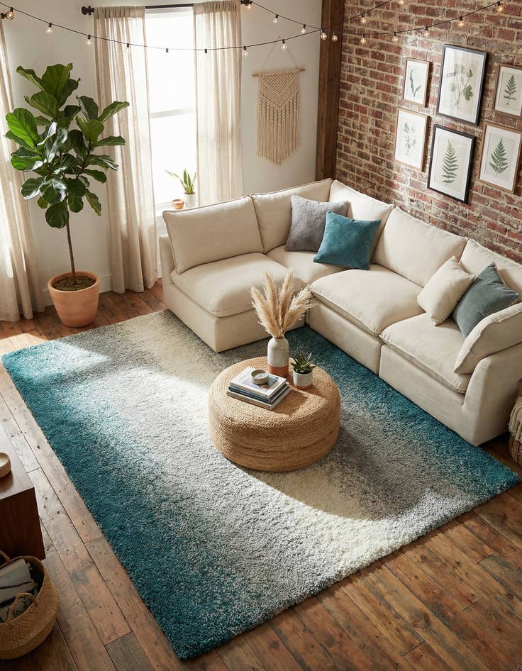 Detail image of 7' x 10' Soft Touch Shag Rug