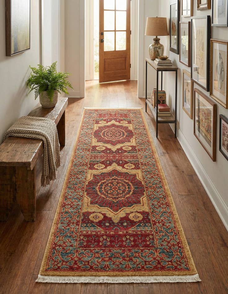 Detail image of 2' x 6' Amina Runner Rug