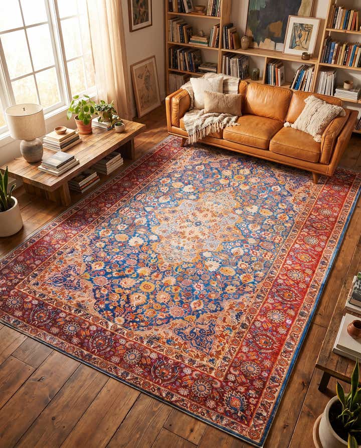7' 6 x 10' 6 Washable Timeless Rug