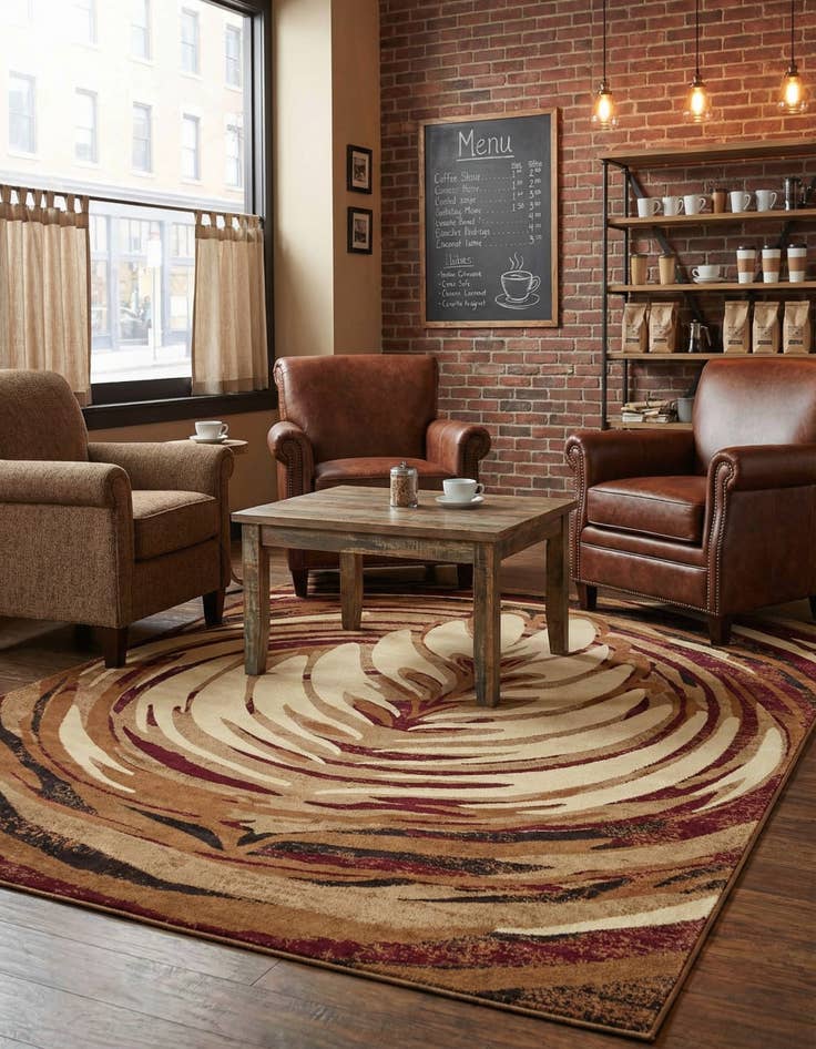 Detail image of 7' 10 x 10' Cafe Rug