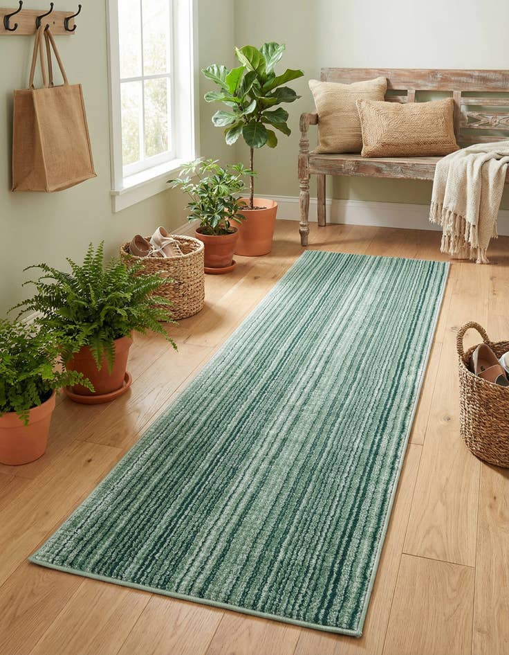 Detail image of 2' 2 x 6' Gemstone Runner Rug