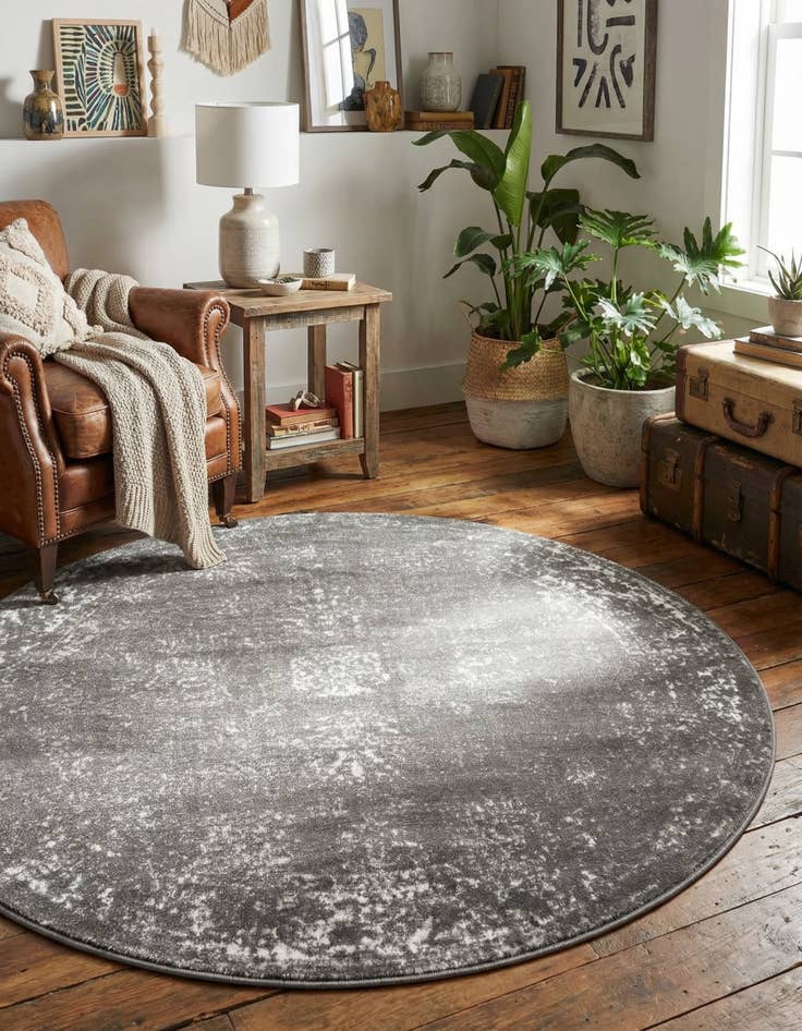 Detail image of 5' 3 x 5' 3 Monte Carlo Round Rug