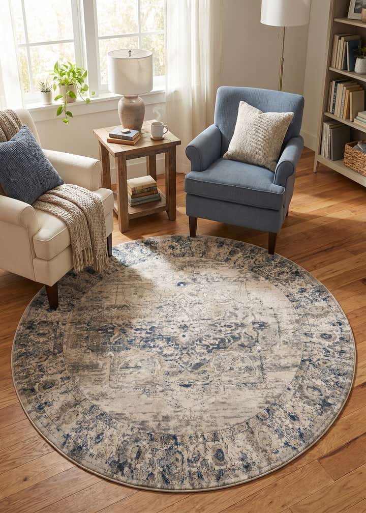 7' 10 x 7' 10 Oregon Round Rug