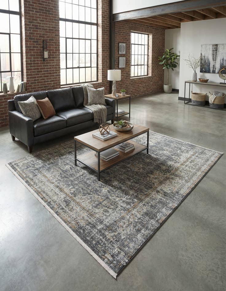 Detail image of 8' x 8' Havana Square Rug