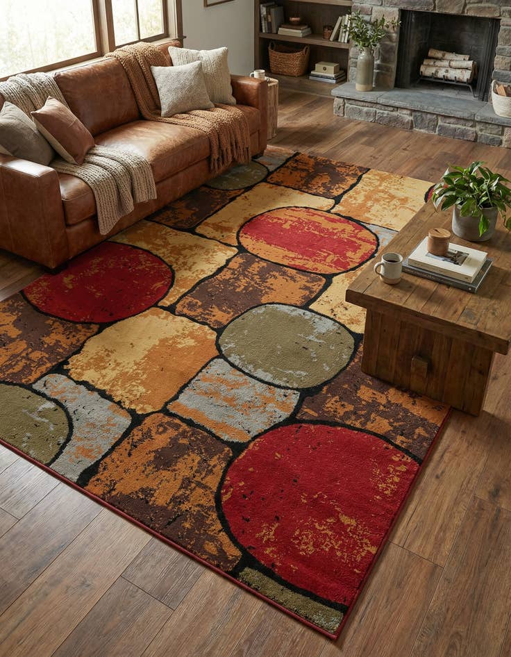 Detail image of 7' 10 x 10' Cafe Rug