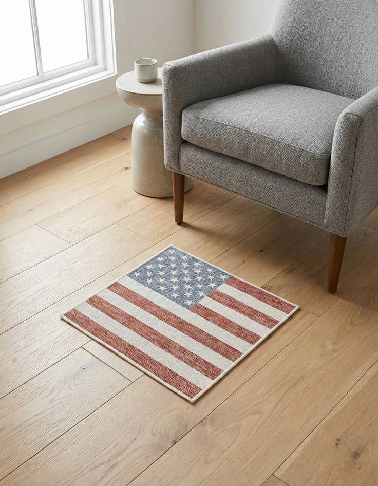 Detail image of 1' 4 x 1' 4 Washable Jill Zarin Indoor / Outdoor Sample Rug