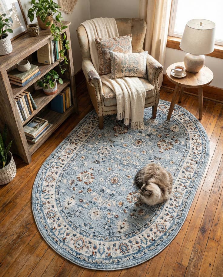 Detail image of 4' x 6' Charlotte Oval Rug