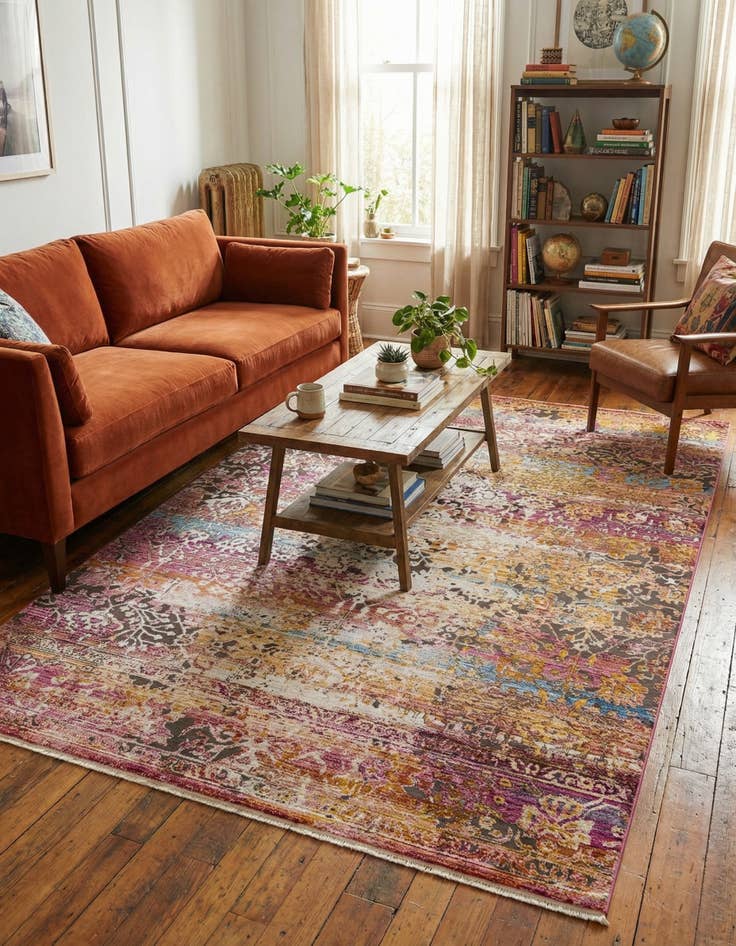 Detail image of 5' 3 x 7' 9 Deepa Rug